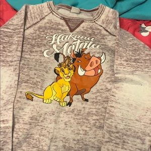 Long sleeve sweat shirt